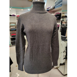 Ženski puli J5117 siva