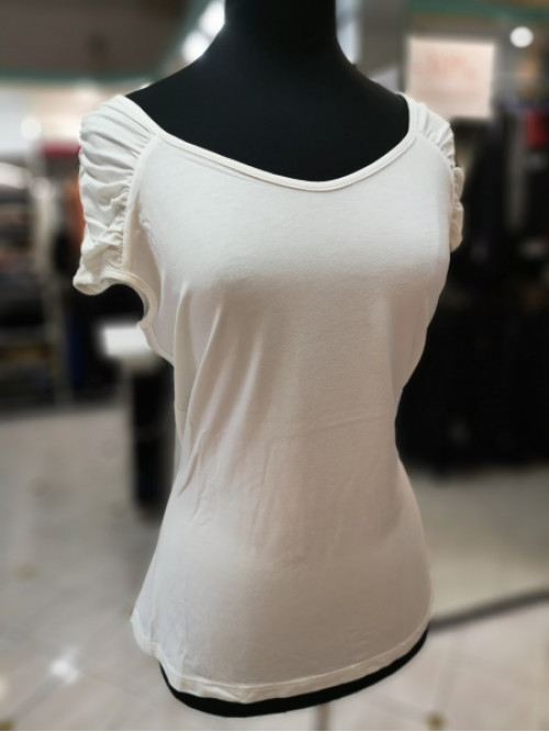 Majica brez rokavov Julija Tera bela