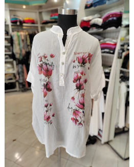 Bombažna tanka majica P6061-2