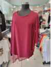 Elegantna bluza T5008 bordo rdeča