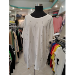 Modna ženska majica T6062 bela